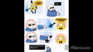 Андертейл + гравити фолз