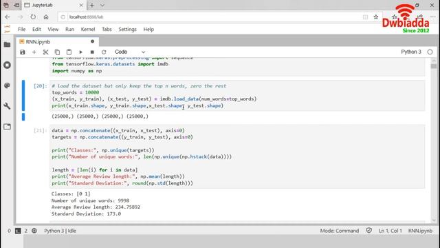 How to implement sentiment analysis using keras | Keras tutorial videos смотреть онлайн