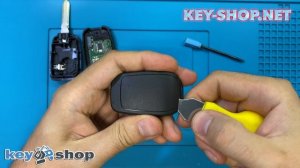 Как поменять корпус ключа Renault logan, duster, sandero / как поменять батарейку в ключе Renault