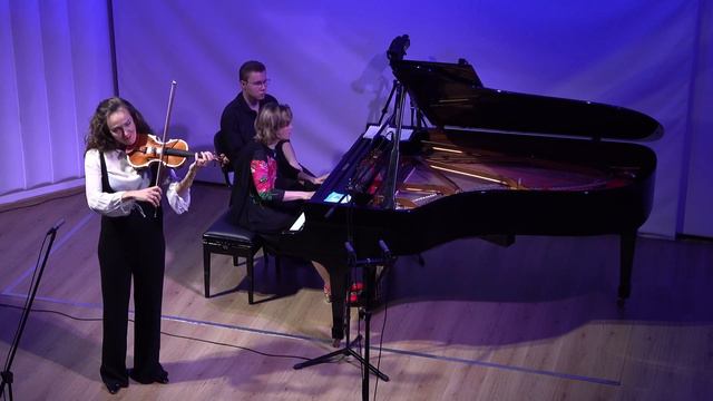 Brahms Violin sonata Nº2 Op. 100 Ksenia Dubrovskaya(violin) Eleonora Karpukhova(piano) смотреть онлайн