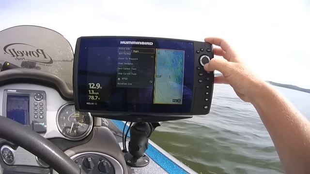 Humminbird Helix Side Imaging And Waypoints