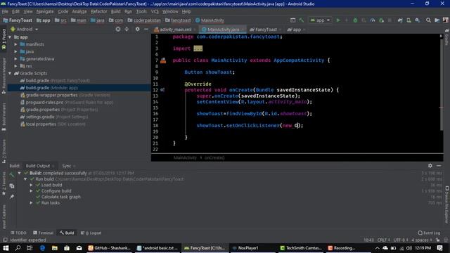 Fancy/Customized Toast in Android | Android Toast | Android tutorial | Java смотреть онлайн