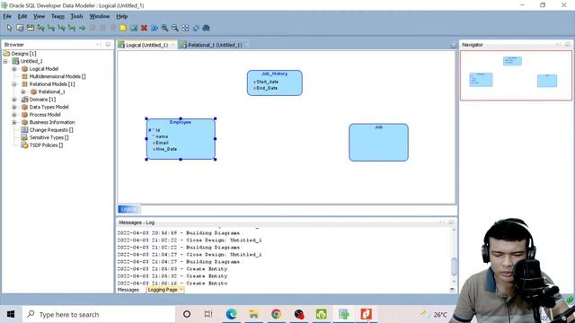 Cara Membuat Logical Model di Oracle Data Modeler смотреть онлайн