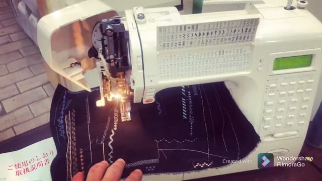 Janome S7702 sewing machine. With Embriodery. смотреть онлайн