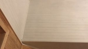Покраска вагонки внутри дома