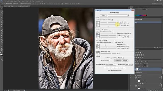 Dragan Effect with Photoshop Clarify Plugin смотреть онлайн