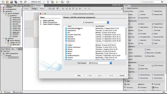 How to use JCalendar,JDateChooser date picker in netbeans java смотреть онлайн