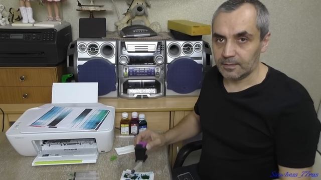 Не печатает принтер? неудачно заправили - решение тут - смотреть онлайн