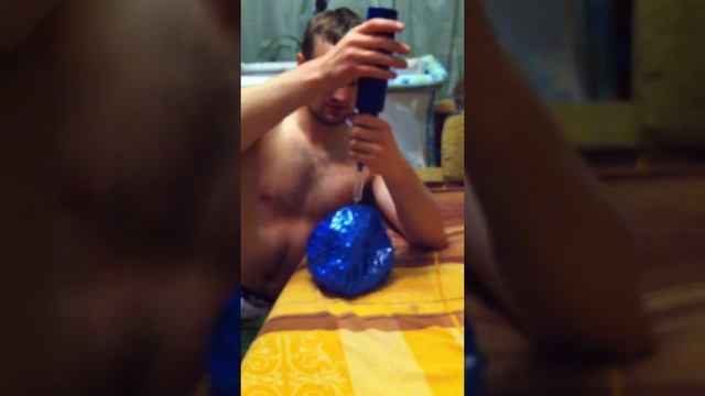 если не оказалось под рукой насоса с иглой. смотреть онлайн