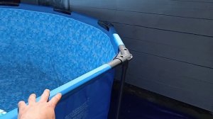 Установка каркасного бассейна 3,05x1м