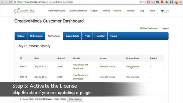 How to Install or Update a WordPress Plugin you have purchased from CreativeMinds смотреть онлайн