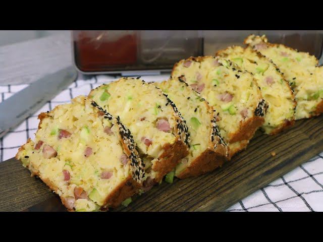 Хлеб с кабачком и ветчиной смотреть онлайн