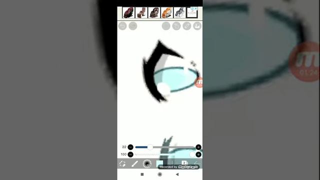 Как обработать красиво глаза в гача лайф