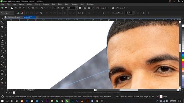 Easy And Quick Way To Remove Image Background In CorelDraw | 2020