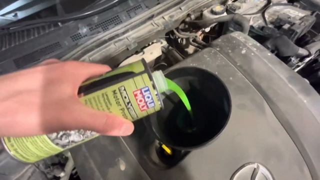 Присадка Liqui Moly Molygen Motor Protect в мазда 6 sky active. Замена масла на Лукойл jp в Mazda 6 смотреть онлайн