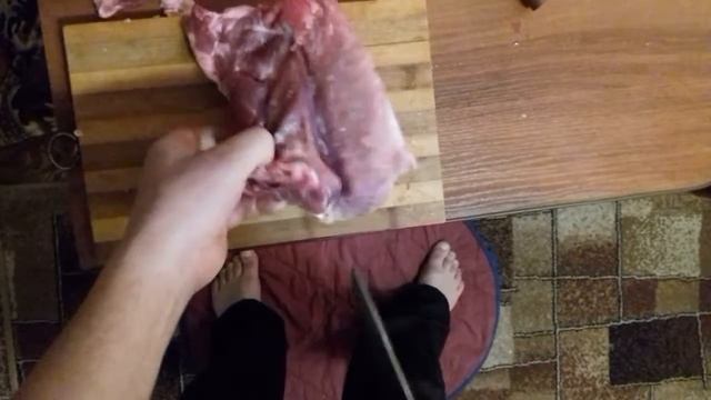 У12А рез мяса после каната и рубки рога смотреть онлайн