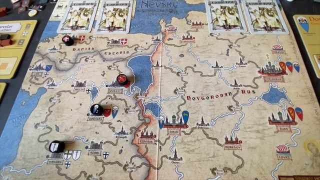 Nevsky Solitaire Command Deck System - Playthrough | GMT Games | Levy & Campaign - Episode 2 смотреть онлайн