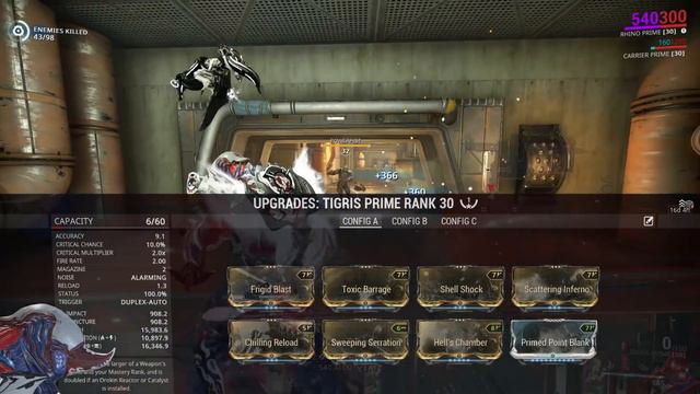 Warframe Weapon Build - Tigris Prime [ซองแฝด... แตดระบม~!!!] : (OA : 20.6) | by ลุงแมว смотреть онлайн
