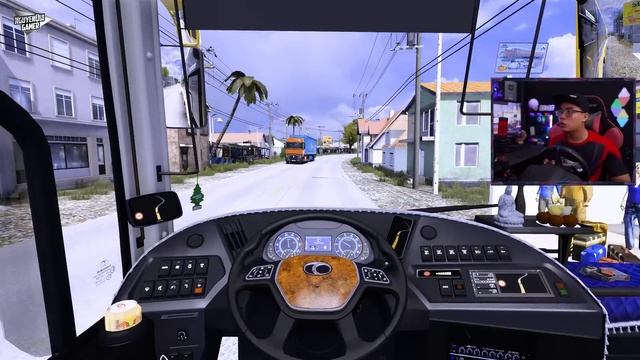 ETS2 - Ngày Trở Lại Xe Khách THÀNH BƯỞI Đi Đường Đồng Bị Bò Chặn Đường смотреть онлайн