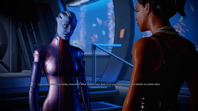 Liara Renegade FemShep Romance, Part 17: Cabin scene – Mass Effect 2 смотреть онлайн