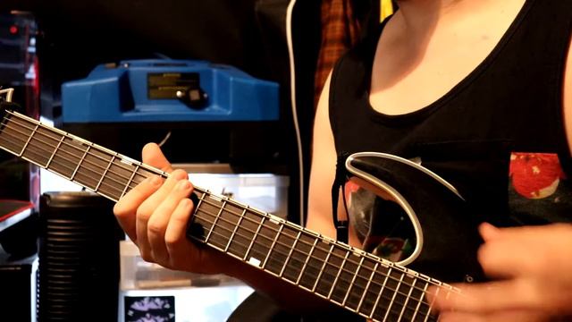 I Bring The Weather With Me-The Amity Affliction-Guitar Cover смотреть онлайн