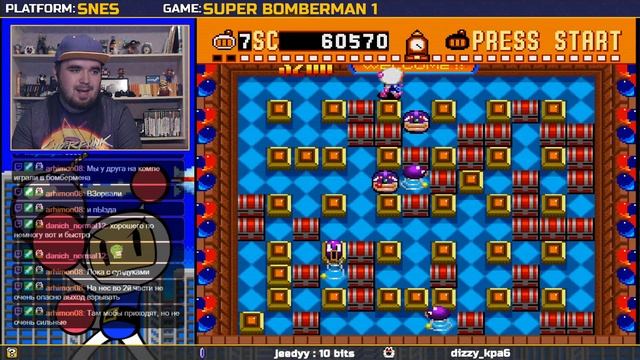 SUPER BOMBERMAN 1 ► SNES ► ПРОХОЖДЕНИЕ ► ЧАСТЬ 1 смотреть онлайн