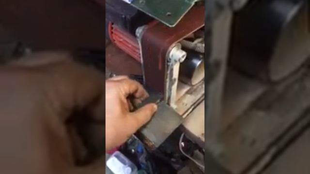 Абразивная Лента на гриндер склеена тесьмой в стык без биений! смотреть онлайн