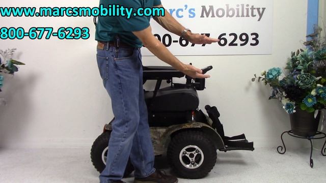 Extreme X8 4 Wheel Drive Power Chair - Extreme Off Road Power Chair with Seat Lift and Lights #2598 смотреть онлайн