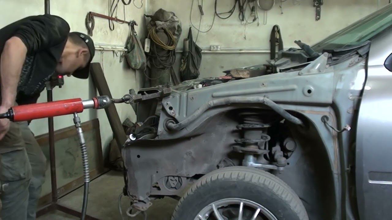 Гранта.  Небольшой ремонт переда