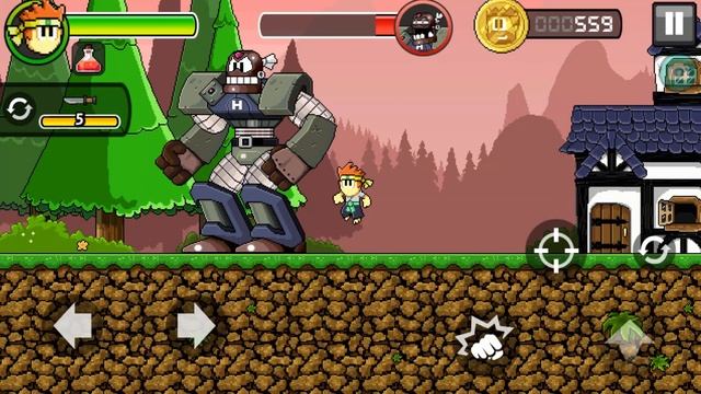 Dan The Man Boss – РЕКОРД! Чистая ПобеДА (Dan The Man Game) смотреть онлайн
