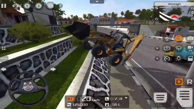 ✅JCB Beckhone Loader Driving with Passengers - Bus Simulator Indonesia - Android Gameplay смотреть онлайн