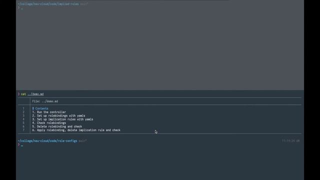 Implied Role Assignment for Kubernetes - Final Project of CS6620 Cloud Computing(NEU Boston 2021SPR смотреть онлайн