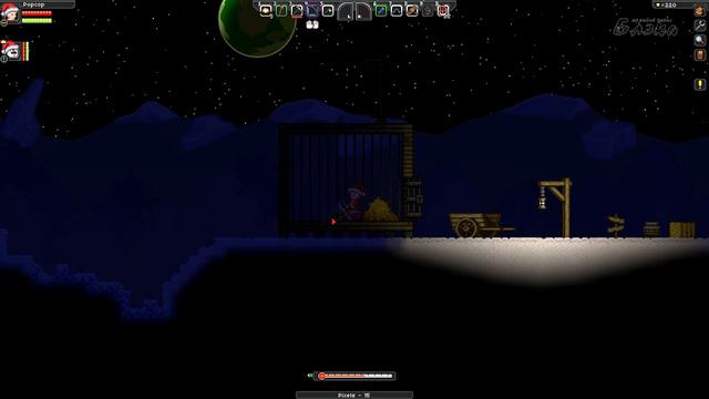 Новогодний Starbound #17 - Ядовитая планета смотреть онлайн