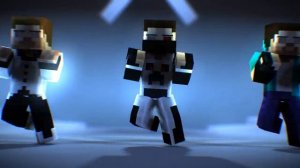 Herobrine Brothers dance Minecraft Animation