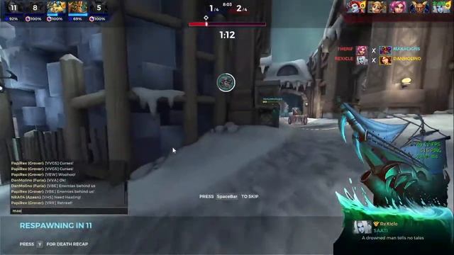 Paladins Gameplay 5 - Furia (Can we win with 3 supports???) смотреть онлайн