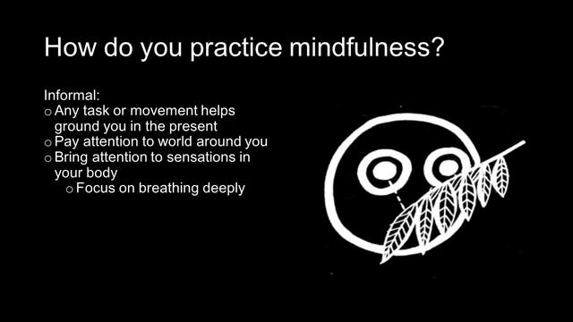 Peer Educator Spotlight Mindfulness смотреть онлайн