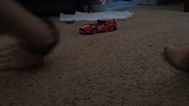 Crash test on my new Lego Ferrari смотреть онлайн