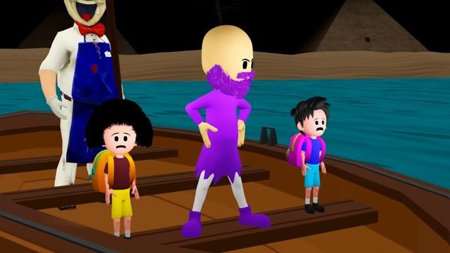 Chinu Tinu Aur Mummy Part 3 | TINU KI SHAITANI | Gulli Bulli | MAKE JOKE HORROR смотреть онлайн