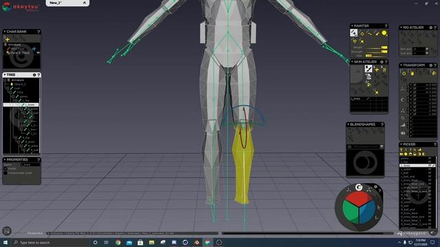 How to rig in Akeytsu смотреть онлайн