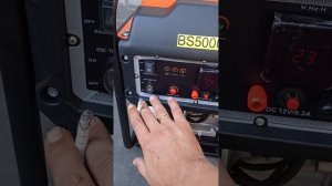 Обзор инверторного Генератора BS5000IO 3.5 кВт