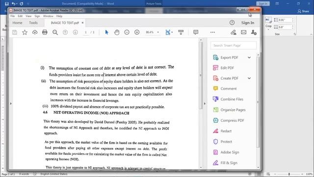 How to convert image file to text in Tamil| Image to Text in MS Word смотреть онлайн