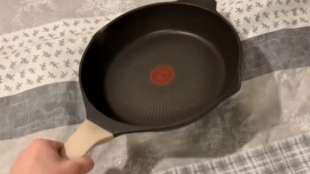 Обзор и первая жарка на сковороде Tefal Flavour литой алюминий с антипригарным покрытием смотреть онлайн