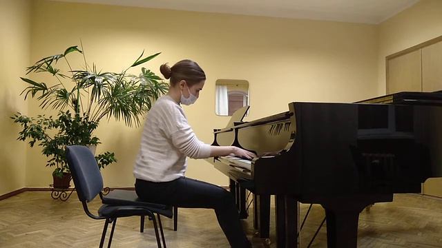 Полина Леонтович/Polina Leontovich_ М.Равель Сонатина/M.Ravel Sonatine Fis-moll