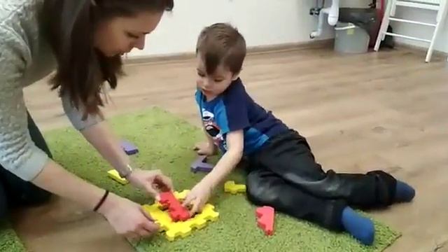 Английский с носителем. Работа с пазлами, учим лексику по теме Транспорт смотреть онлайн