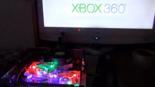 Небольшой моддинг приставки Xbox 360 Slim (FreeBoot) смотреть онлайн
