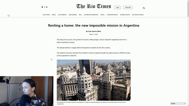 Контроль арендной платы в Аргентине смотреть онлайн