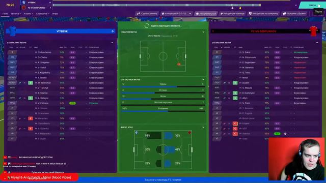 🔴СТАРТ В ВЫСШЕЙ ЛИГЕ!. FC VG SERPUKHOV В FOOTBALL MANAGER 2020. #7 смотреть онлайн