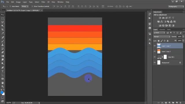 How To Make Vintage Retro T-Shirt Design | Retro Beach Sunset T-Shirt Design In Photoshop смотреть онлайн