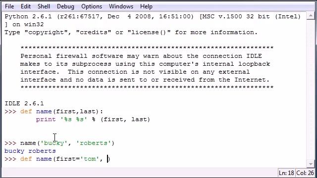 28) Python Programming - Default Parameters. смотреть онлайн