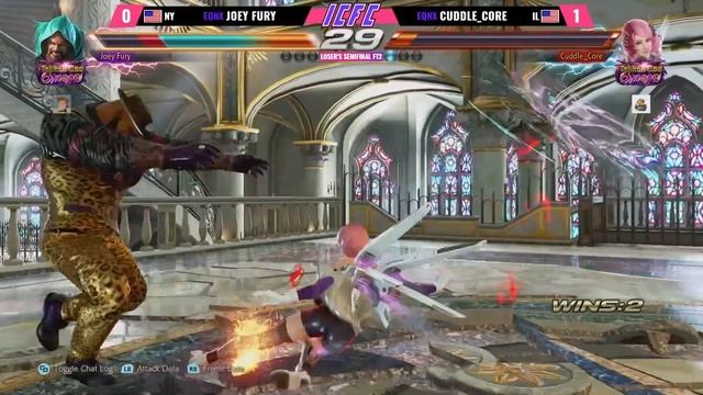 【Tekken 7 Season 4】ICFC NA Season 1 Week 4 Top 8 - Glaciating, Joey Fury, Cuddle_Core, Shadow 20z смотреть онлайн